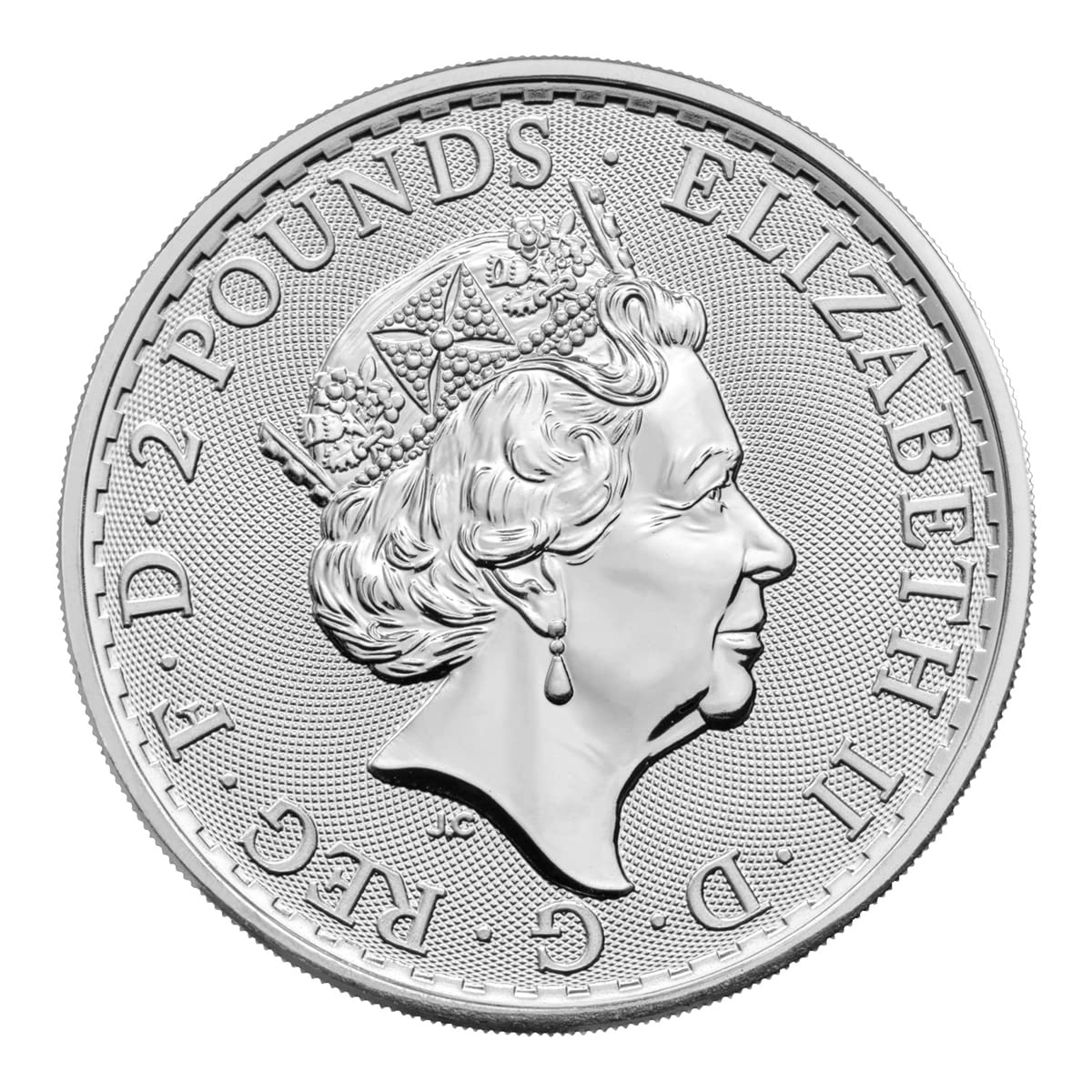 A British silver coin.