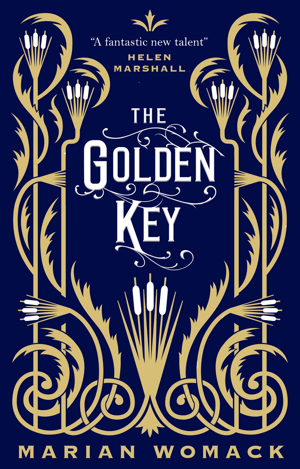 A golden key.