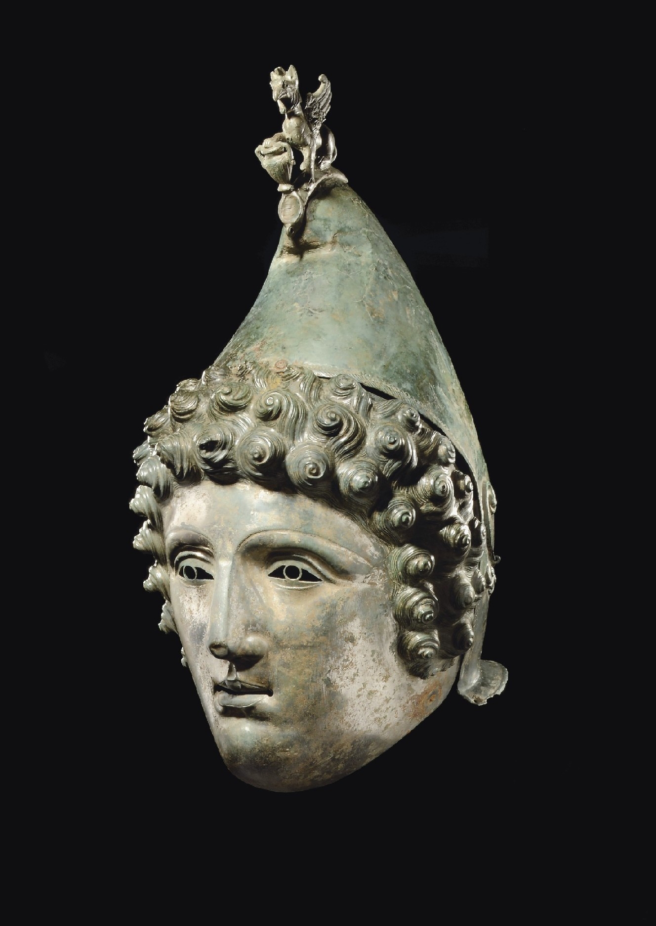 British Museum Greek and Roman helmet coins