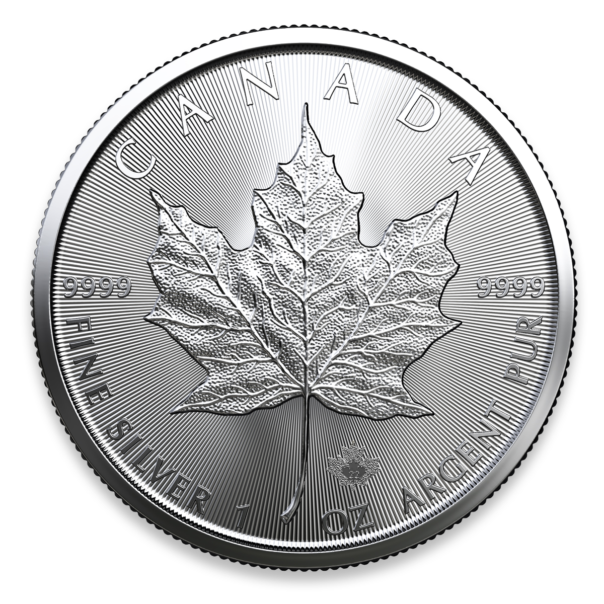canadian silver maple leaf