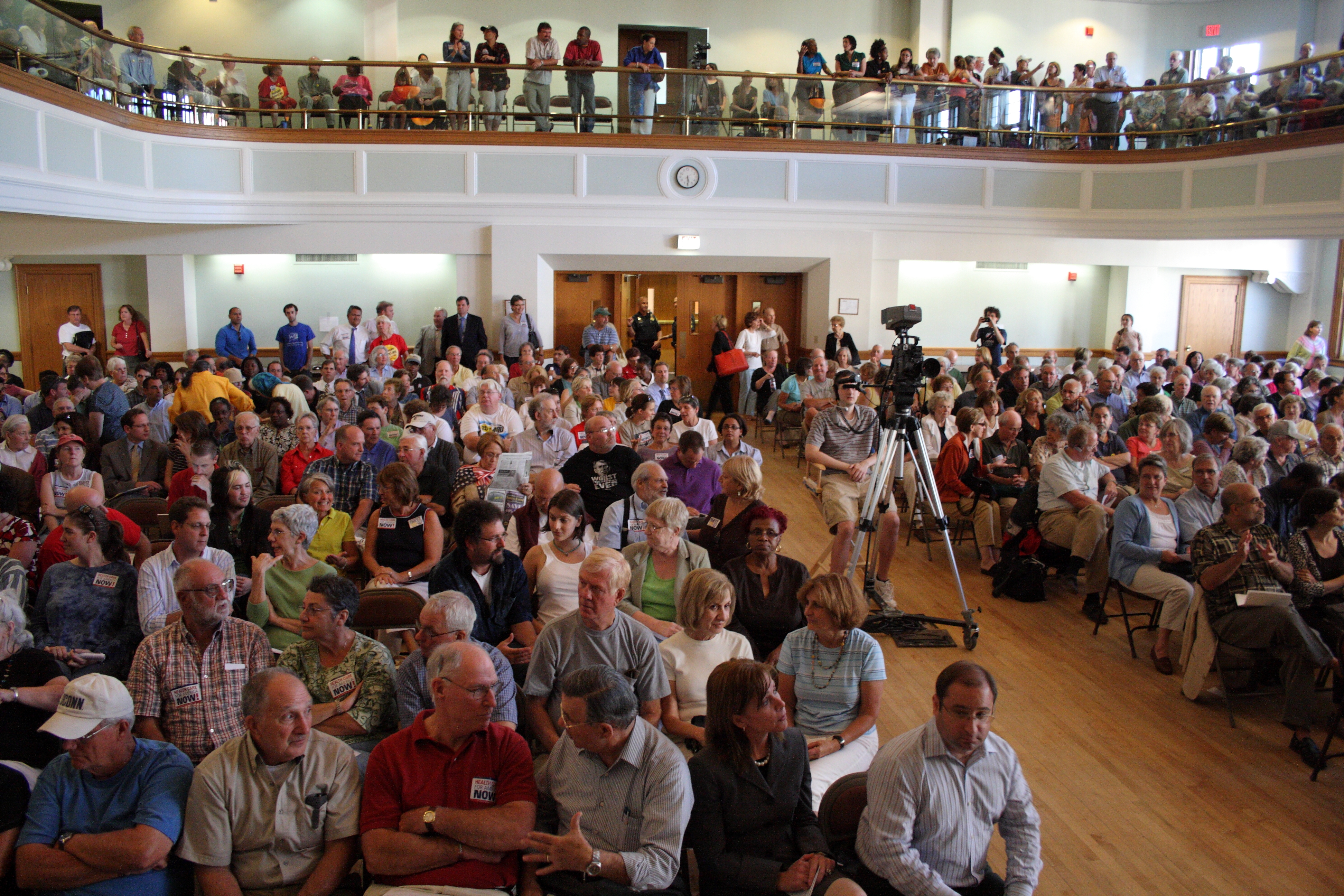 Community meeting or town hall