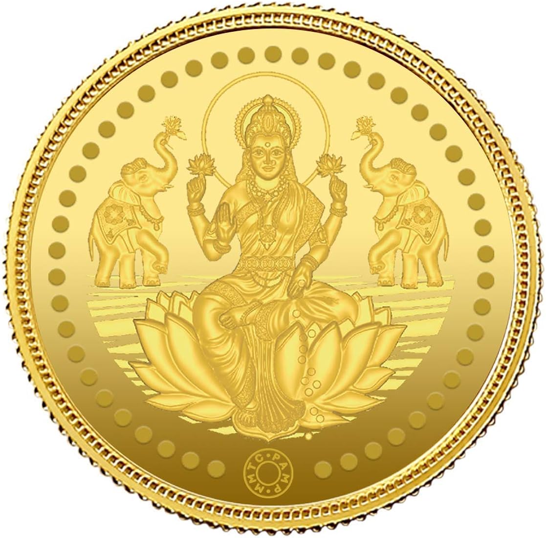 Gold coins or bars with an affiliate symbol.
