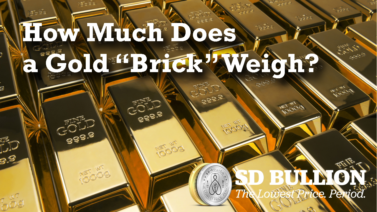 how much does a bar of gold weigh in pounds