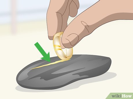 how to test gold purity at home