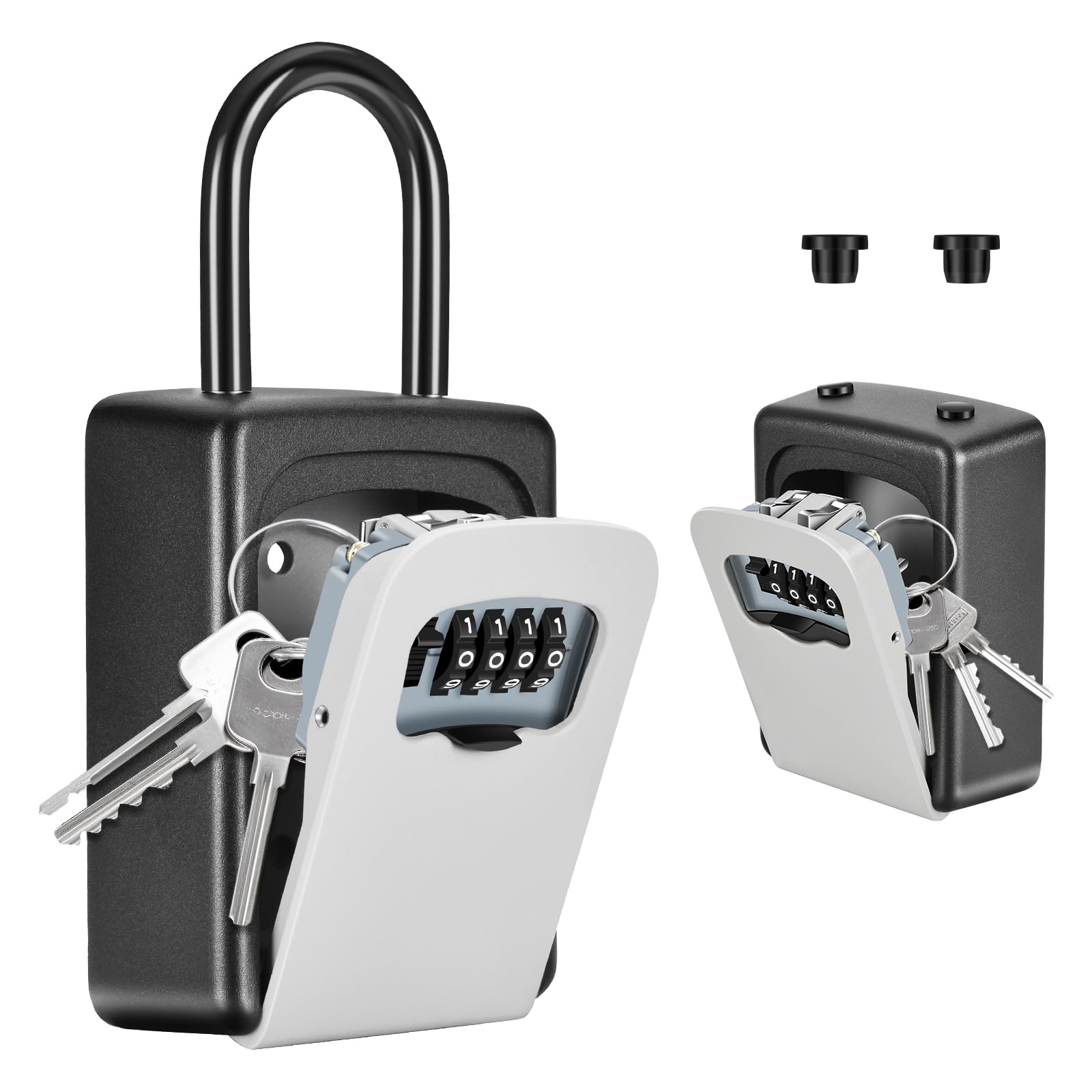 Image of a secure safe or lockbox.