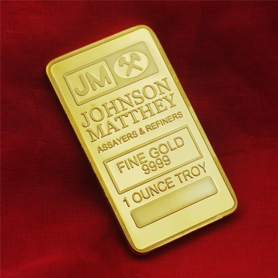 johnson matthey gold bar