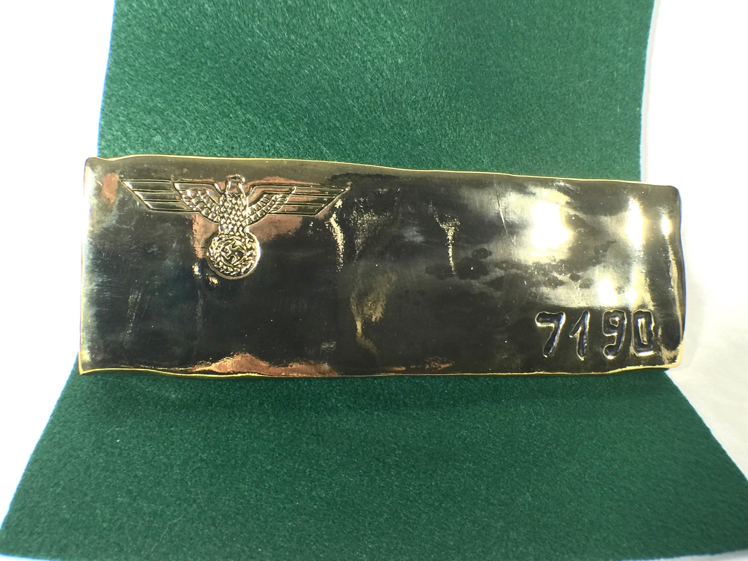 Limited edition gold bar
