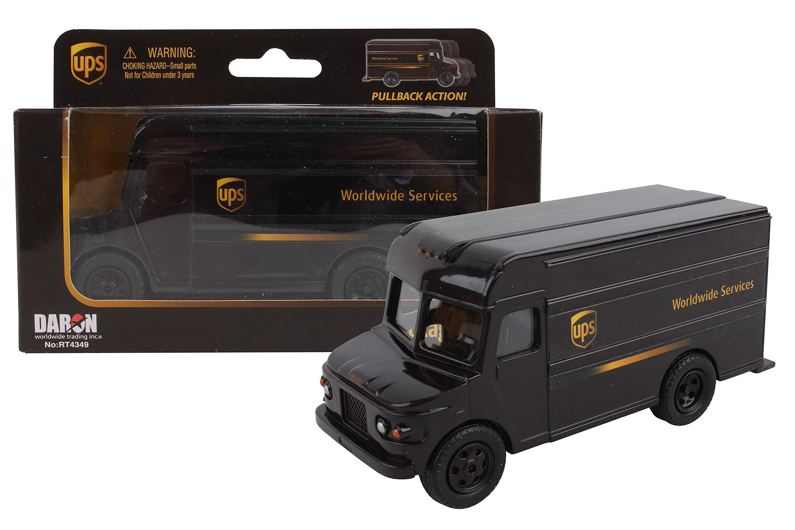 Package delivery truck