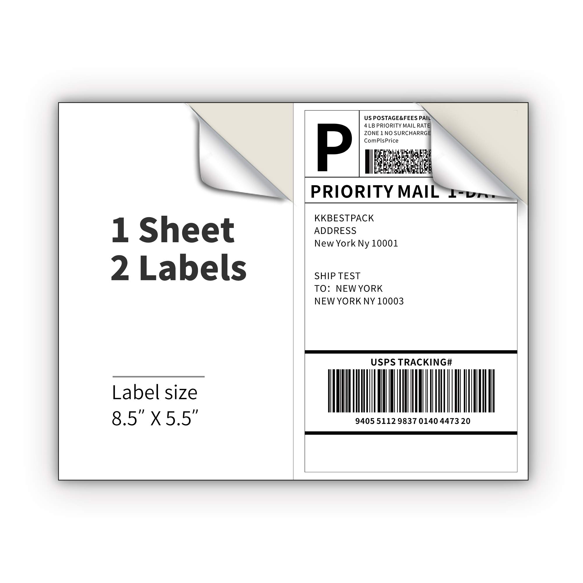 Shipping label