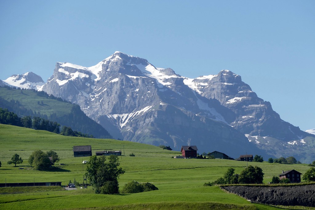 Swiss Alps mountain landscape