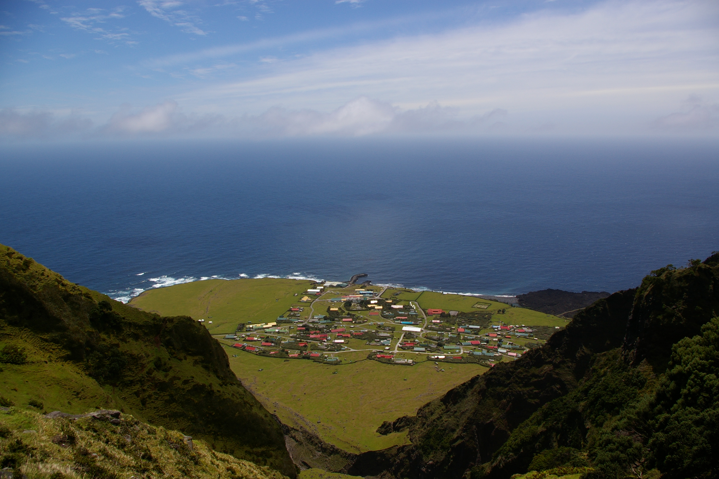 Tristan da Cunha landscape